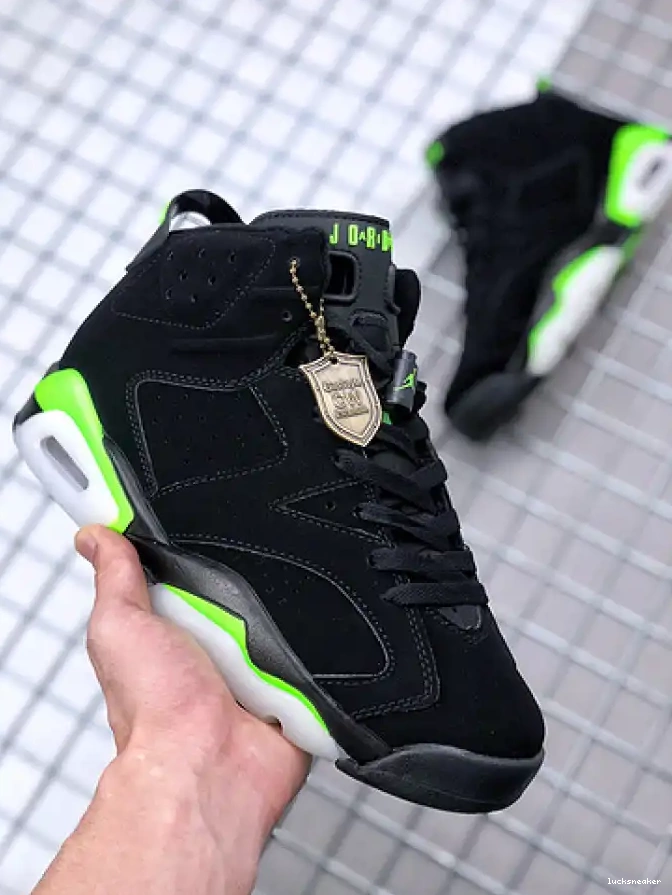 Reps LUCY CT8529 'Electric Green' Jordan Retro 6 003 Air 0412